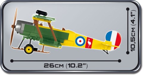 Cobi Klocki Klocki Armia Historical Collection 230 elementów AVRO 504K - Brytyjski samolot wielozadaniowy