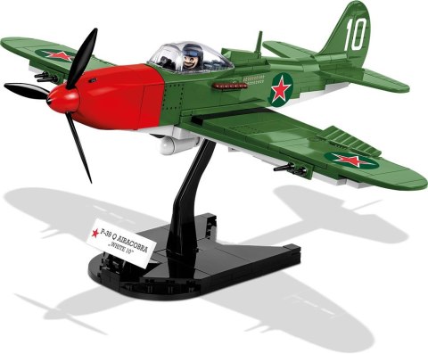 Cobi Klocki Klocki Armia Historical Collection 250 elementów Bell P-39Q Airacobra - Amerykański samolot myśliwski