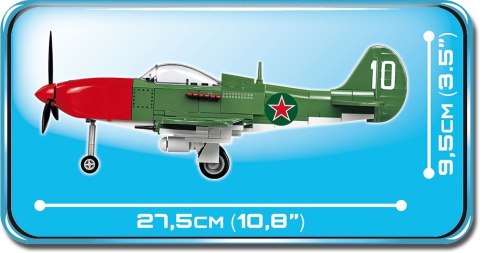 Cobi Klocki Klocki Armia Historical Collection 250 elementów Bell P-39Q Airacobra - Amerykański samolot myśliwski