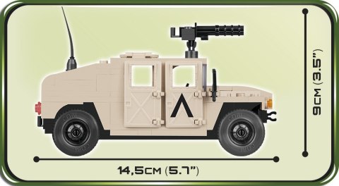 Cobi Klocki Klocki Mała Armia 210 elementów NATO Armored ALL- Terrain Vehicle