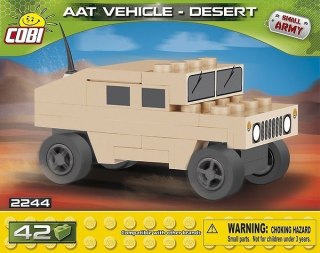 Cobi Klocki Klocki Mała Armia 42 elementy NATO AAT Vehicle Desert Nano