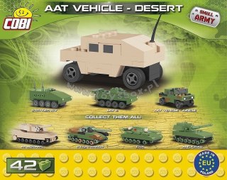 Cobi Klocki Klocki Mała Armia 42 elementy NATO AAT Vehicle Desert Nano