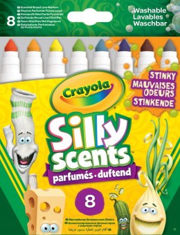 Crayola Markery brzydkie zapachy Silly Scents 8 sztuk