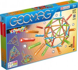 Geomag Klocki magnetyczne Confetti 127 elementów