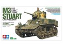 Tamiya Model plastikowy Lekki czołg amerykański M3 Stuart późna produkcja