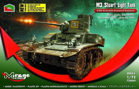 Mirage Model plastikowy M3 Stuart Australia