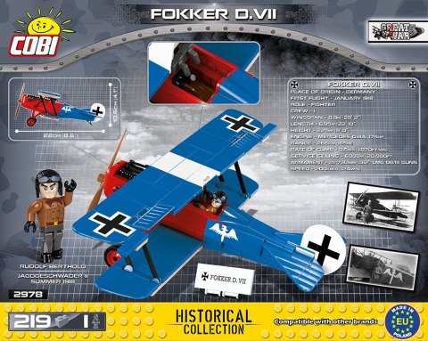 Cobi Klocki Klocki Mała Armia - Fokker D.VII