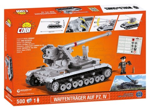 Cobi Klocki Klocki Mała Armia - Waffentrager auf Pz.IV