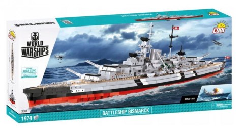 Cobi Klocki Klocki Small Army Battleship Bismarck edycja limitowana