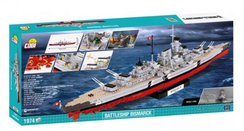 Cobi Klocki Klocki Small Army Battleship Bismarck edycja limitowana