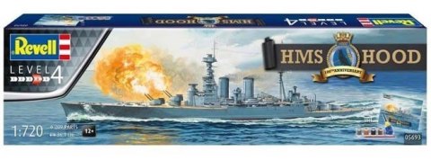 Revell Model plastikowy Zestaw Upominkowy 100 Lat HMS Hood