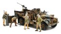 Tamiya Model plastikowy Brytyjski pojazd dowodzenia LRDG w Afryce Północnej 1/35 + 7 figurek