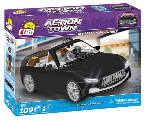 Cobi Klocki Klocki Action Town Sportowe Cabrio Cobra