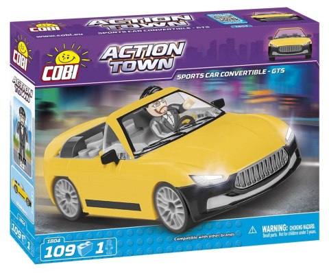 Cobi Klocki Klocki Action Town Sportowe Cabrio GTS