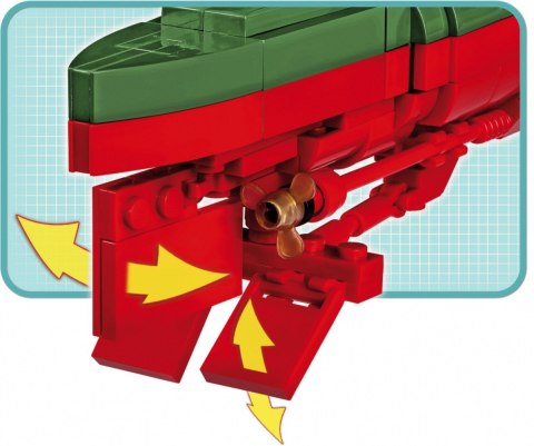 Cobi Klocki Klocki Mała Armia ORP Orzeł polski okręt podwodny