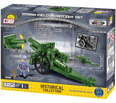 Cobi Klocki Klocki Small Army 155 mm Field Howitzer