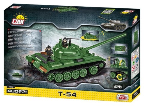 Cobi Klocki Klocki Small Army T-54 Radziecki czołg podstawowy