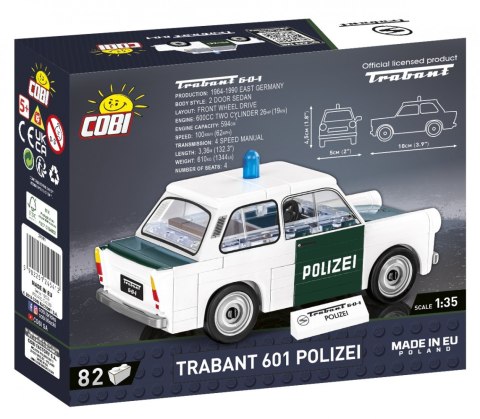 Cobi Klocki Klocki Trabant 601 Polizei