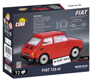 Cobi Klocki Klocki Youngtimer Collection Fiat 126p el