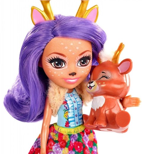 Mattel Lalka Enchantimals + Zwierzątko, Deer