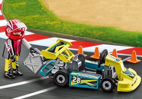 Playmobil Zestaw figurek Action 9322 Skrzyneczka Gokart