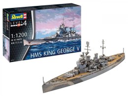 Revell Model plastikowy Statek HMS King George V