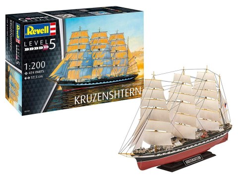 Revell Model plastikowy Statek rosyjski Kruzenshtern