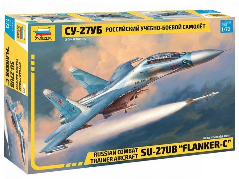 Zvezda Model plastikowy Sukhoi SU-27 UB