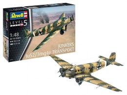 Revell Model plastikowy Junkers JU52/3M Transport