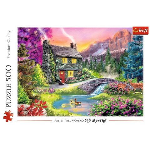 Trefl Puzzle 500 elementów - Górska sielanka