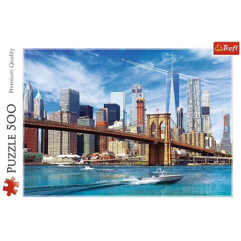 Trefl Puzzle 500 elementów - Widok na Nowy Jork