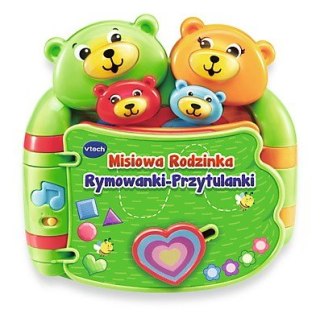 Vtech Książeczka interaktywna Misiowa Rodzinka Rymowanki - Przytulanki