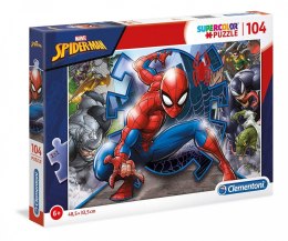 Clementoni Puzzle 104 elementy Super Kolor - Spider-Man