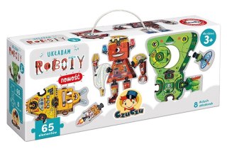 CzuCzu Puzzle 65 elementów - Układam roboty