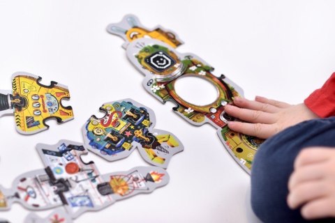 CzuCzu Puzzle 65 elementów - Układam roboty