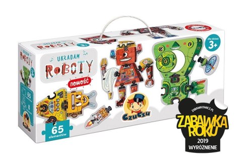 CzuCzu Puzzle 65 elementów - Układam roboty