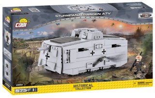 Cobi Klocki Klocki Mała Armia Sturmpanzerwagen A7V 575