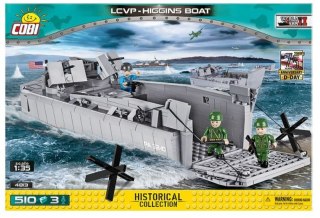 Cobi Klocki Klocki Mała Armia WS LCVP Higgins Boat 510