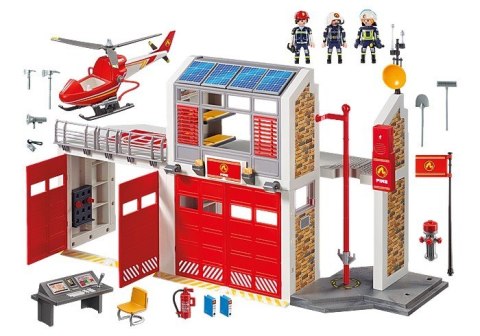 Playmobil Zestaw z figurkami City Action 9462 Duża remiza strażacka