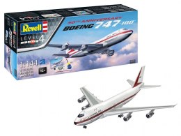 Revell Model plastikowy Zestaw upominkowy 50th Anniversary Boeing 747-100 1/144