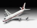 Revell Model plastikowy Zestaw upominkowy 50th Anniversary Boeing 747-100 1/144