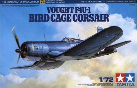 Tamiya Model plastikowy Vought F4U-1 Bird Cage Corsair