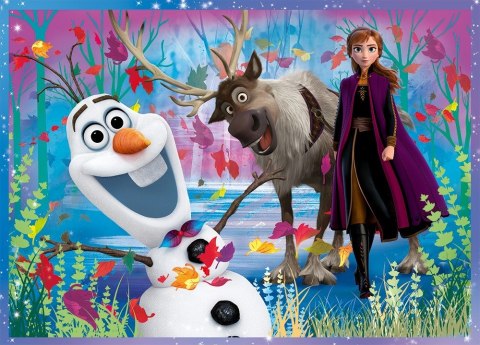 Trefl Puzzle 4w1 Kraina Lodu 2 (Frozen 2) - Podróż w nieznane