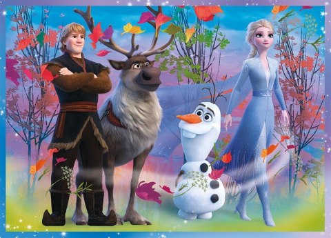 Trefl Puzzle 4w1 Kraina Lodu 2 (Frozen 2) - Podróż w nieznane