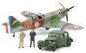 Tamiya Model plastikowy D.520 French Aces w/Staff Car