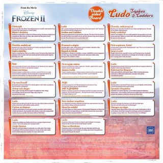 Trefl Gra Chińczyk / Węże i drabiny Frozen 2 Kraina Lodu