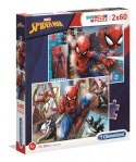 Clementoni Puzzle 2 x 60 elementów Super Kolor Spider-Man