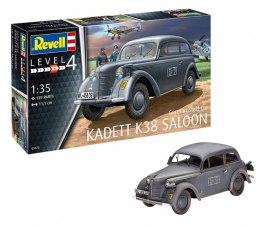 Revell Model plastikowy niemiecki samochód sztabowy Kadett K38 Saloon