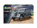 Revell Model plastikowy niemiecki samochód sztabowy Kadett K38 Saloon