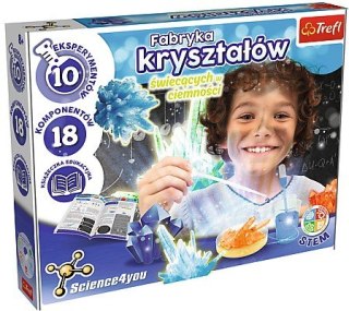 Trefl Zestaw edukacyjny Fabryka Kryształów świecących w ciemności